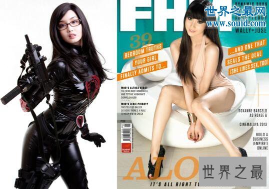 网络十大火爆女coser，脸书粉丝超过86万人