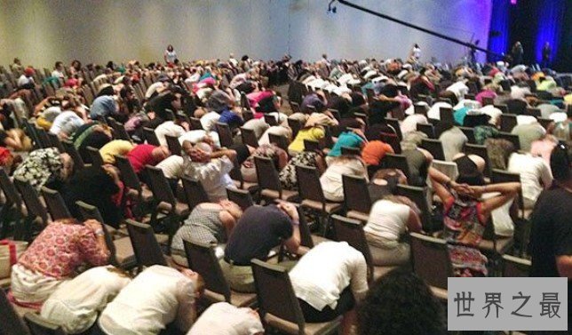 世界上最大型冥想课,一节非常有意义的人生课