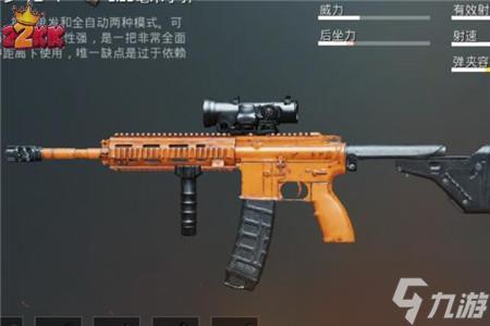 和平精英吃鸡必备的枪,推荐四把必备的武器