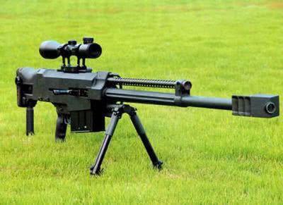 国产重器 M99半自动狙击步枪,可轻松的击穿15mm的钢制掩体