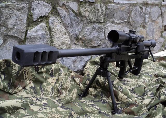 国产重器 M99半自动狙击步枪,可轻松的击穿15mm的钢制掩体