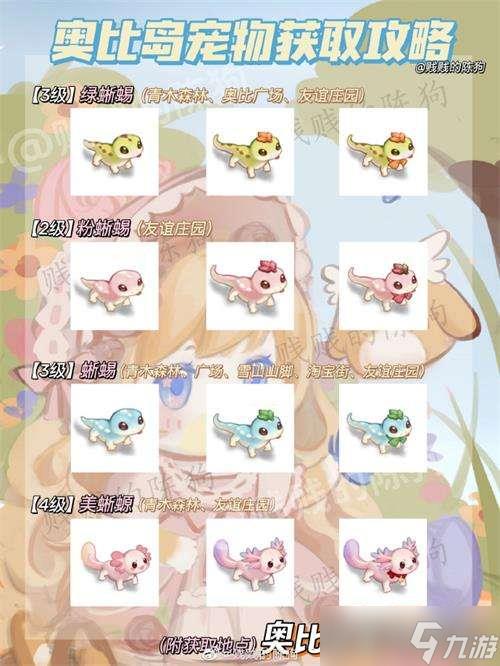 《奥比岛手游》宠物获取大全