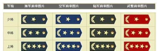 详解中国的军衔和胸章,值得收藏!