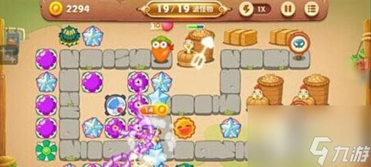 保卫萝卜3集市第24关怎么过(集市第24关金萝卜获取攻略)