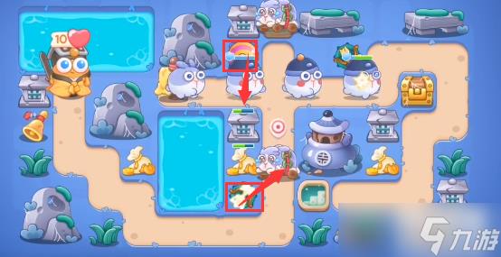 保卫萝卜4阿波道长40关攻略