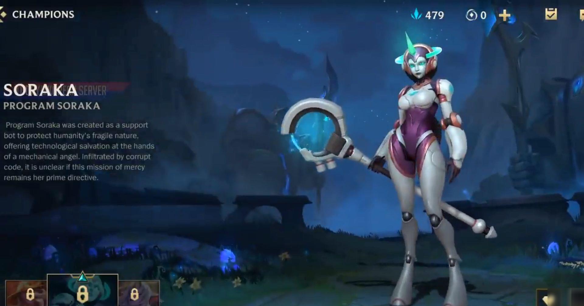 lol手游众星之子索拉卡皮肤介绍 星妈皮肤介绍