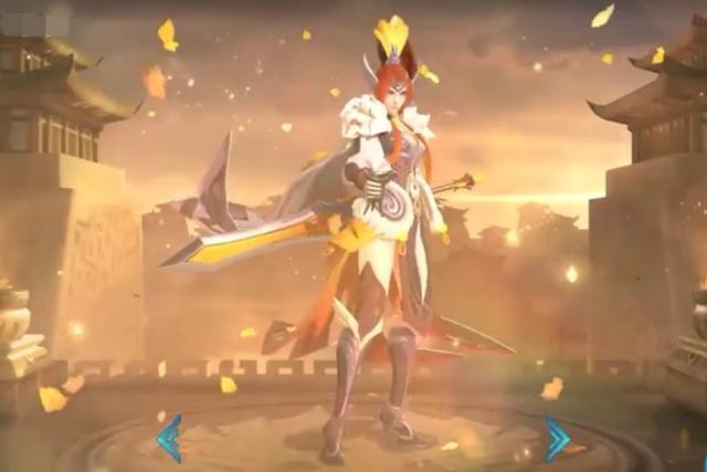 王者荣耀:花木兰FMVP皮肤实战特效,手感不错,两个形态切换