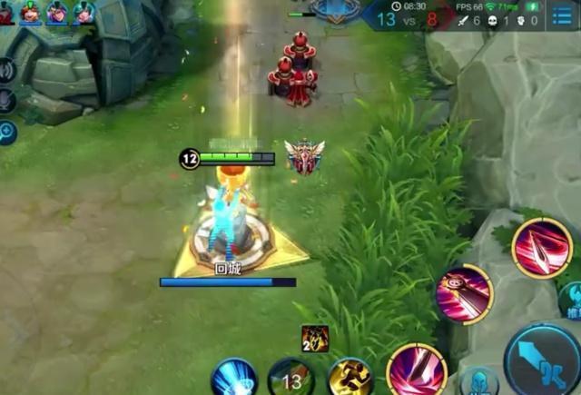 王者荣耀:花木兰FMVP皮肤实战特效,手感不错,两个形态切换