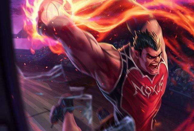 英雄联盟诺克萨斯之手,一个强势的上单英雄,游戏中的杀戮机器