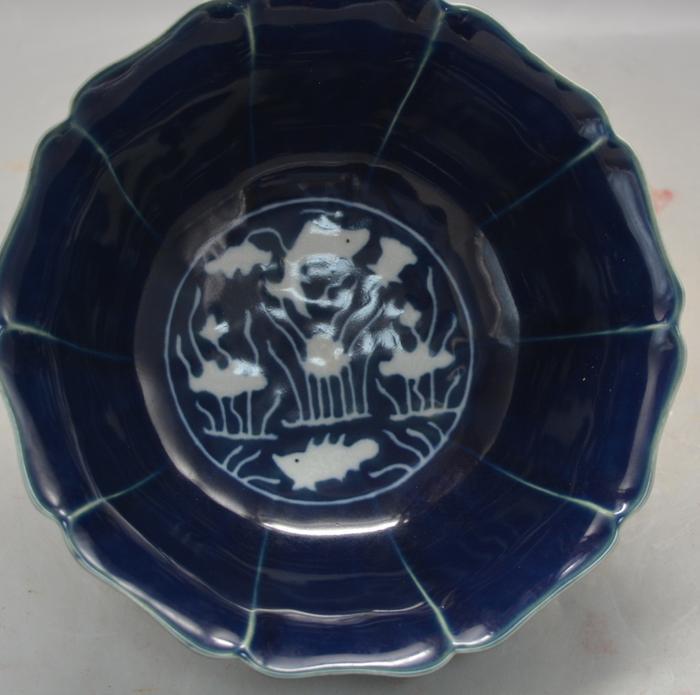 天价珍品瓷器鉴赏:大明宣德-霁蓝釉!