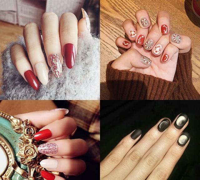 超美的Ins风小清新美甲图片，超适合春天夏天哦！