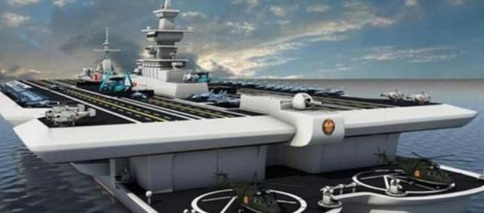 中国研究首艘双体航母,具有超强承载能力,或在不久将来问世
