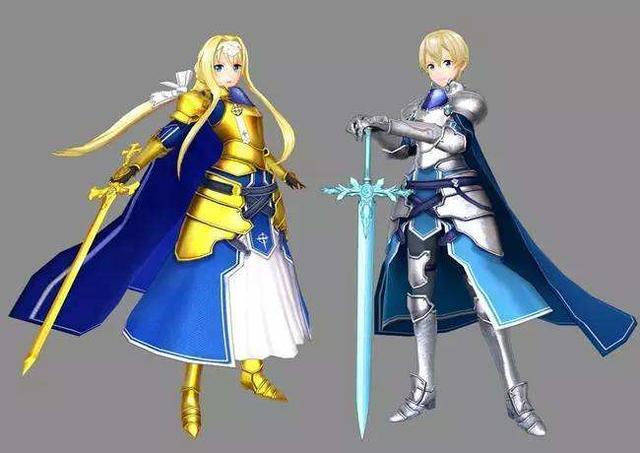 刀剑神域：爱丽丝命途多舛，骑士去世，桐人身边有个亚丝娜