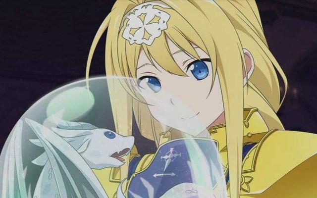 刀剑神域：爱丽丝命途多舛，骑士去世，桐人身边有个亚丝娜