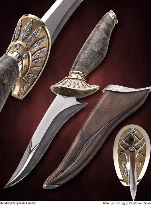 秀气华丽刀具，加拿大美女刀匠 Stephanie lemelin赏析