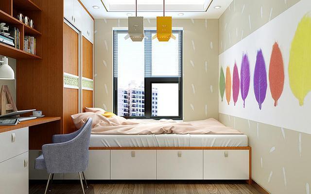 小卧室空间只有4平米,打造成榻榻米空间,给我10㎡都不会换