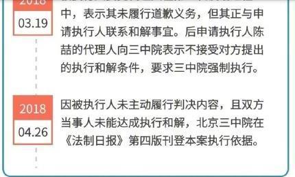 于正侵权案3年未道歉，琼瑶忍无可忍法院强制执行