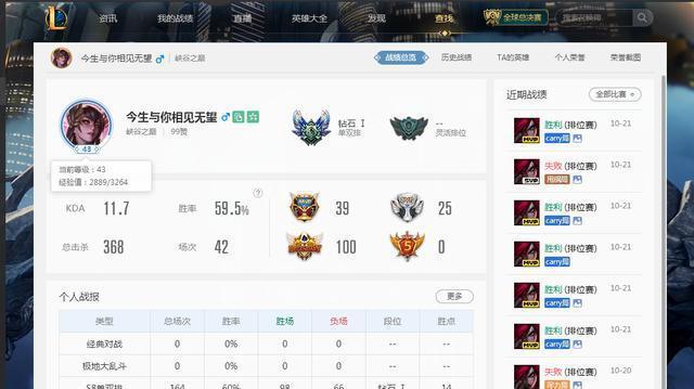 古手羽:5天不上峡谷前三穿女仆装,目前差800分,能上得去吗?