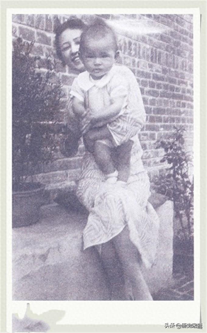 林徽因相册之三：女儿梁再冰、儿子梁从诫出生了