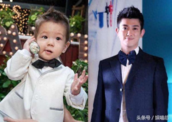 嗯哼大王婴儿照充满爱，小时候嗯哼单眼皮，但是圆嘟嘟的小脸软萌