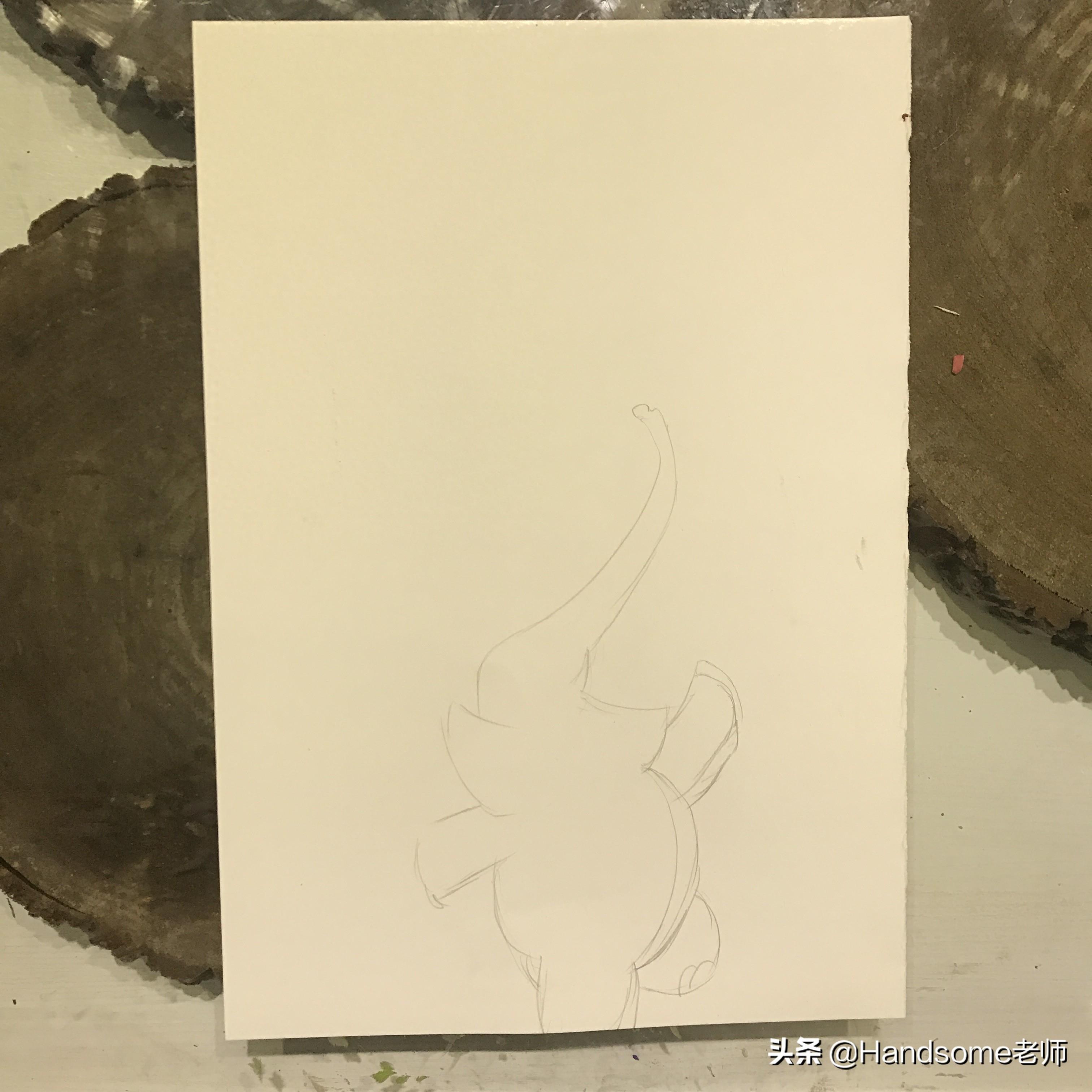 幼教之创意美术课程:马赛克艺术画——花格子大象艾玛