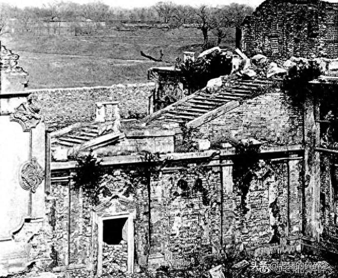 帝国的残园惊梦:1901年圆明园被毁后的老照片