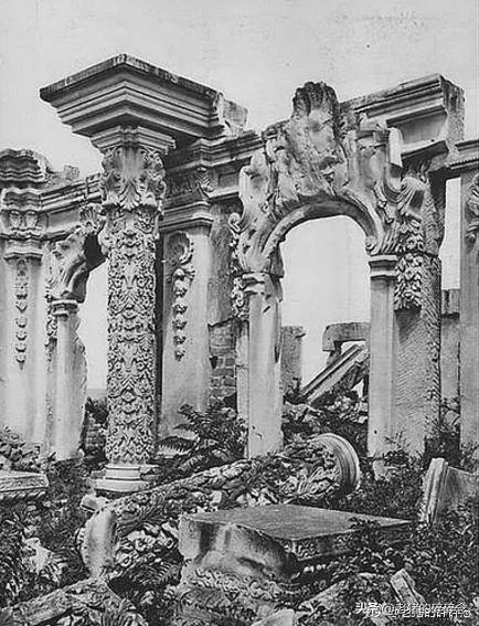 帝国的残园惊梦:1901年圆明园被毁后的老照片