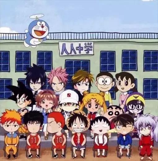 动漫角色竟然也拍毕业照?这些经典照片值得珍藏!