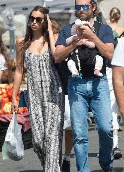 好莱坞帅大叔Bradley Cooper 超模Irina Shayk, 这基因太强大了!