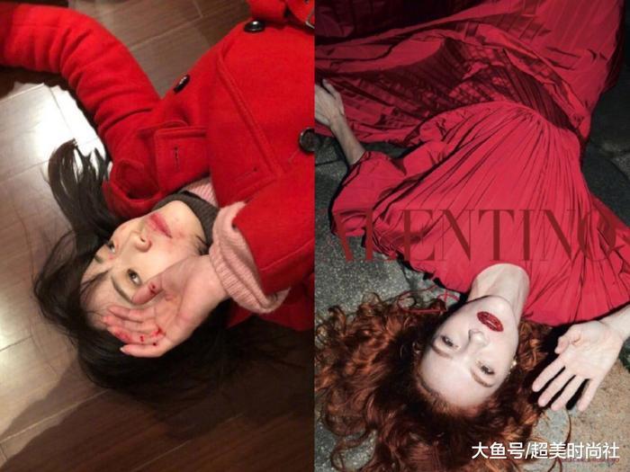 马蓉“摆拍”是真火了! MCB女王拍大片, 姿势和她一模一样?