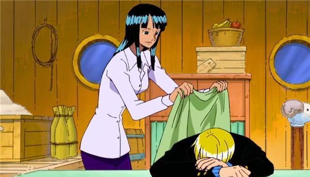 海贼王罗宾母性大发给伙伴盖毯子,其中一次被无情拒绝