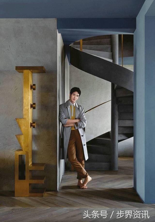 井柏然的家曝光，被他家烧钱的鱼骨地板美哭~