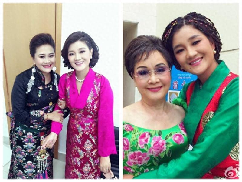 “藏族歌后”降央卓玛近照,老公魁梧低调有来头,儿子超可爱