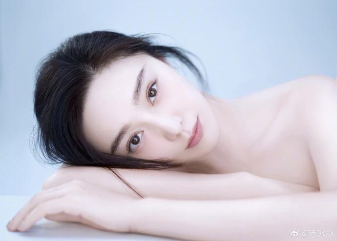 范冰冰拍芍药广告,肤白貌美,美到一塌糊涂