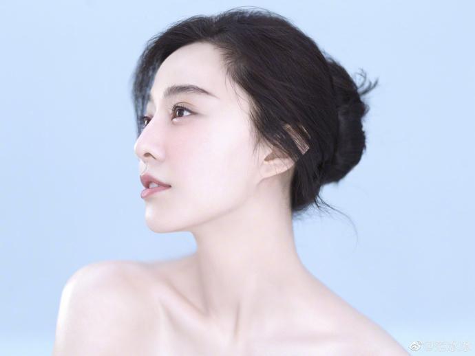 范冰冰拍芍药广告,肤白貌美,美到一塌糊涂