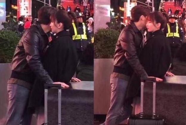 李易峰和江疏影相拥咬耳朵,这是要公开网友:太般配了!