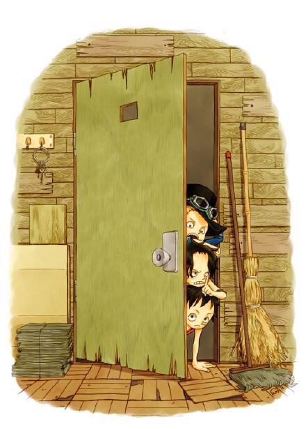 海贼王ASL精美壁纸:兄弟友情让人向往!