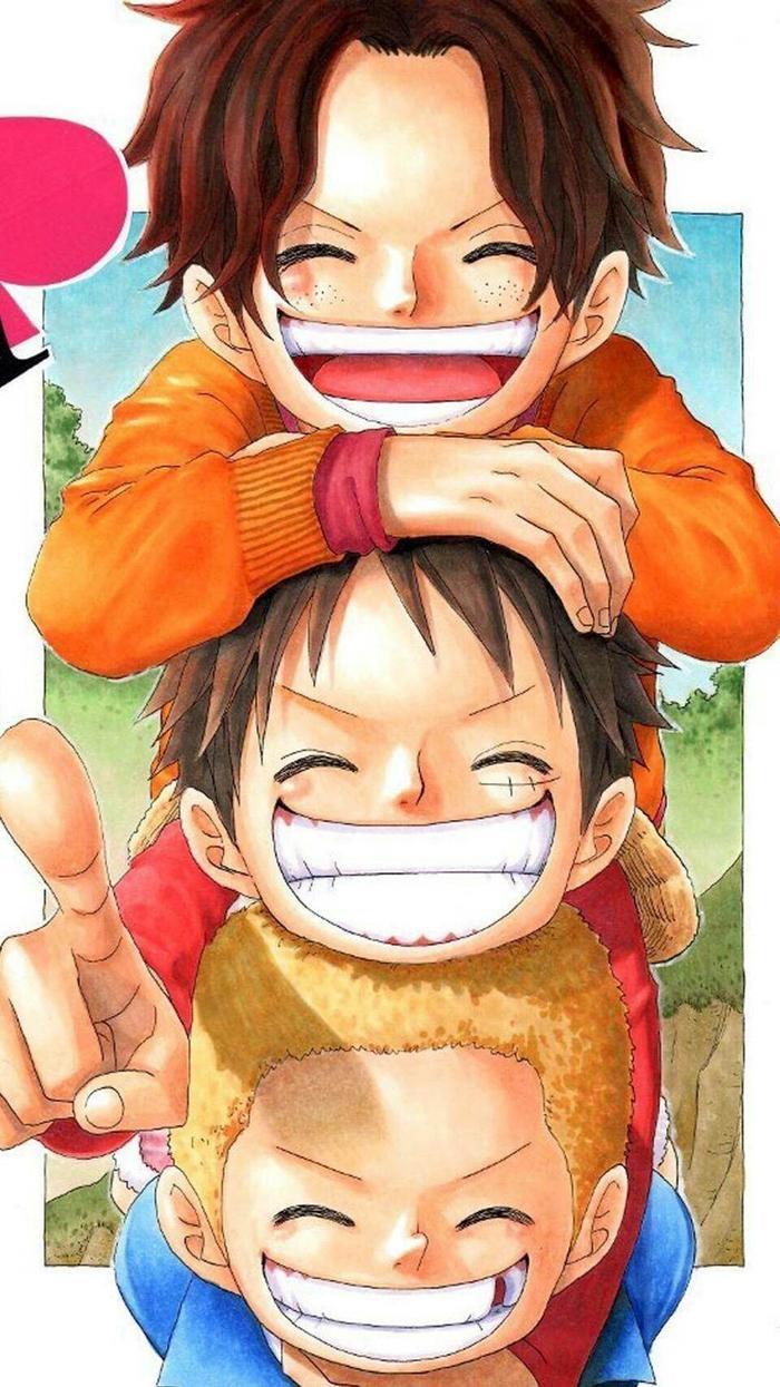 海贼王ASL精美壁纸:兄弟友情让人向往!