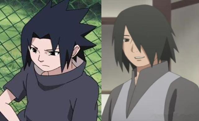 火影忍者:儿时对比成年照片,鸣人更精干,驻间和斑太帅了