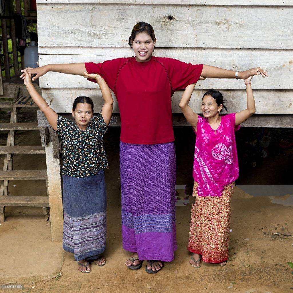 盘点世界最高大的9个女人,中国的拿第一