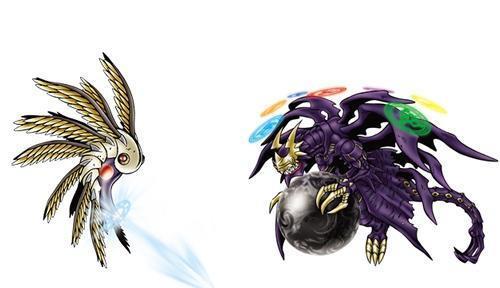 数码宝贝:黑暗势力的最强五人组,光明兽撒旦形态独占鳌头!