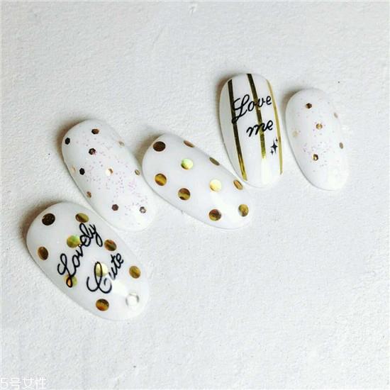 日系少女心美甲图片大全 可爱又精致