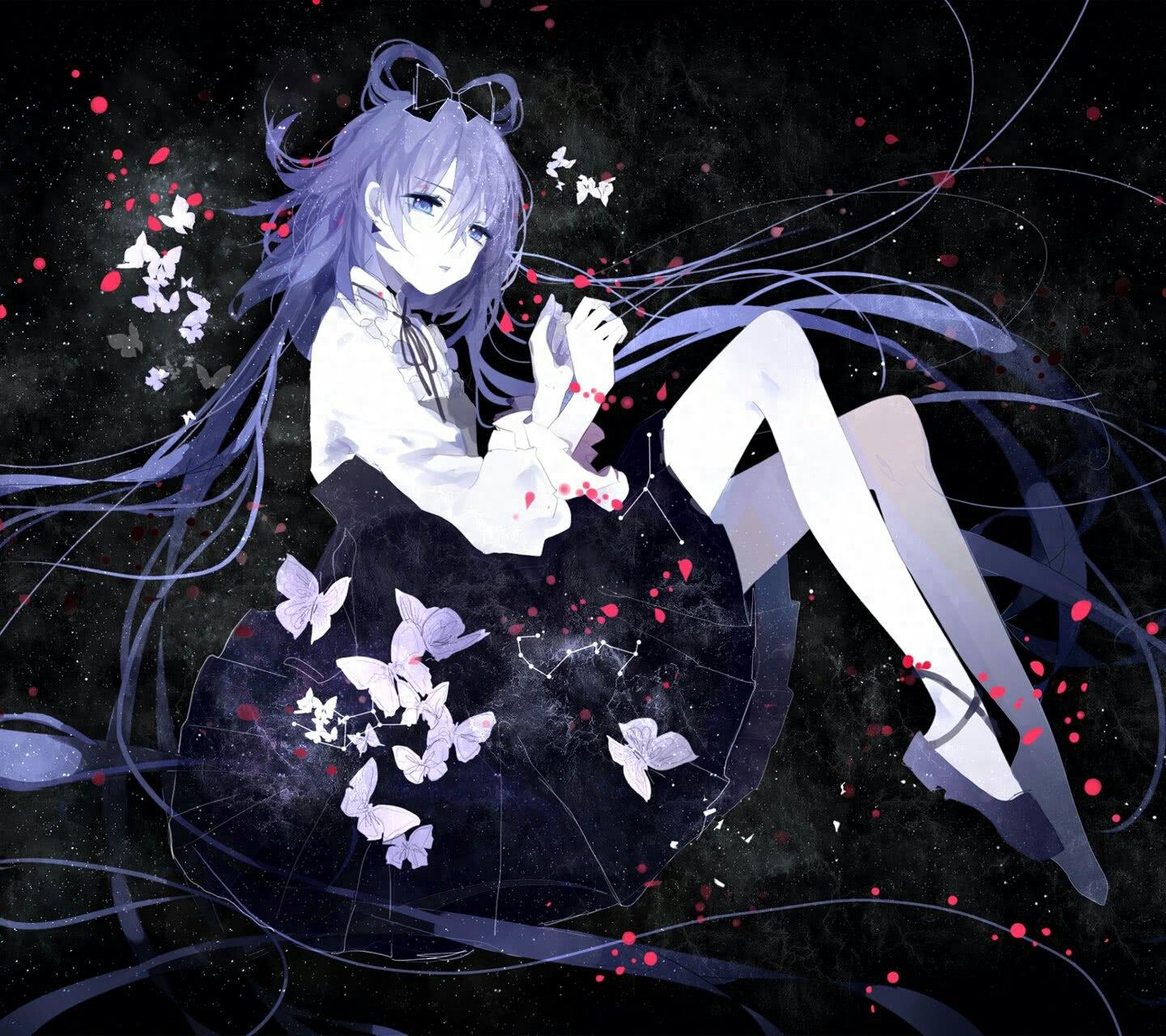 动漫壁纸，本期主题：洛天依，软萌可爱又有点天然呆的吃货大人