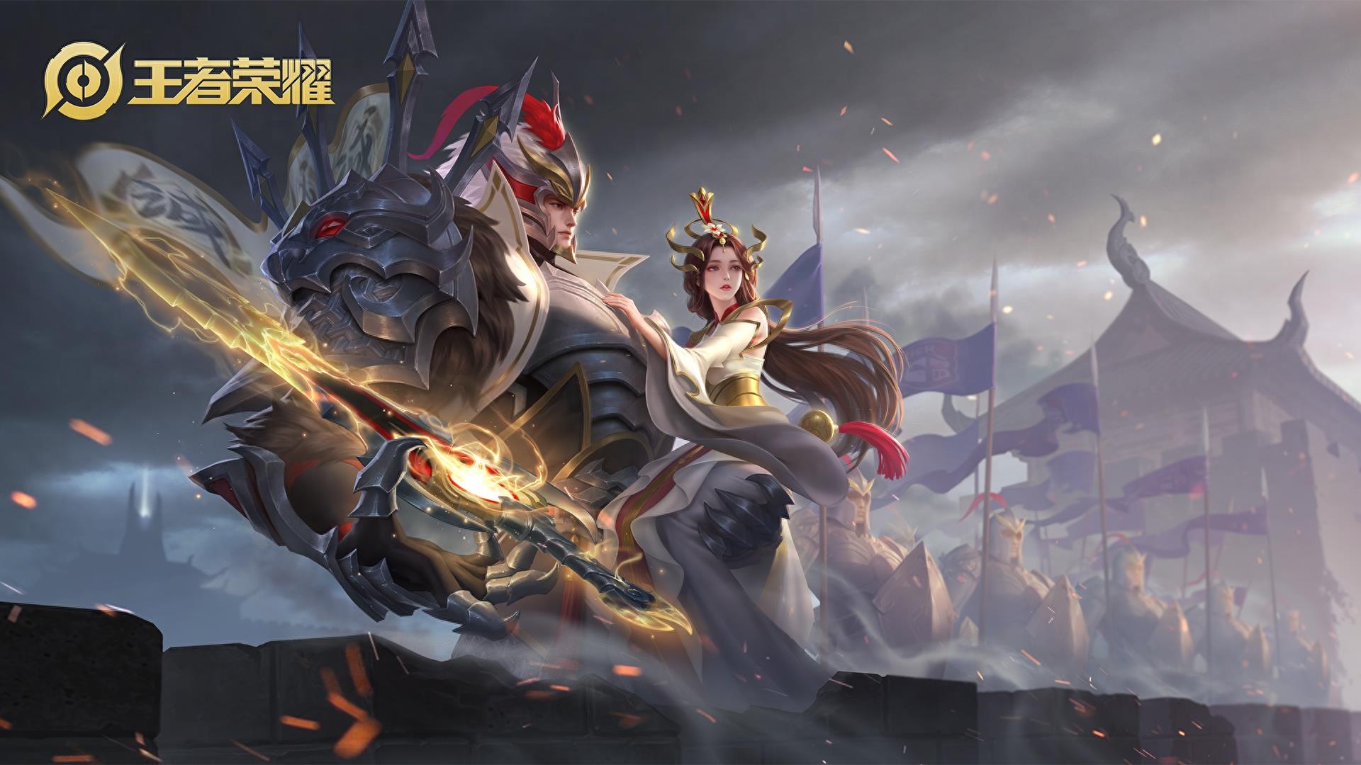 王者荣耀：干将莫邪壁纸，1080，第七人偶，冰霜恋舞曲，久胜战神