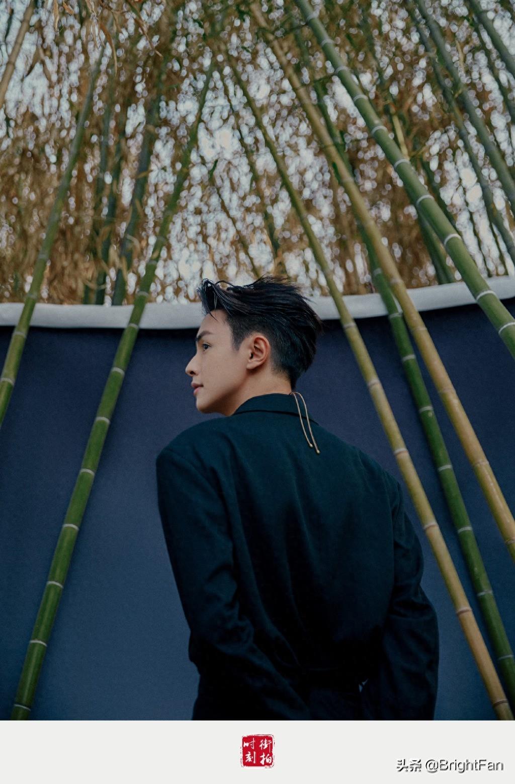 官鸿清爽帅气写真图片