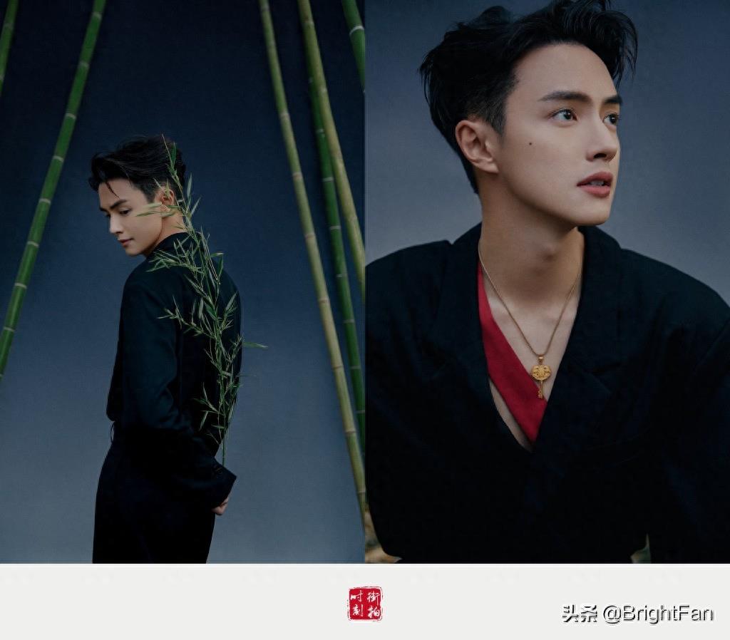 官鸿清爽帅气写真图片