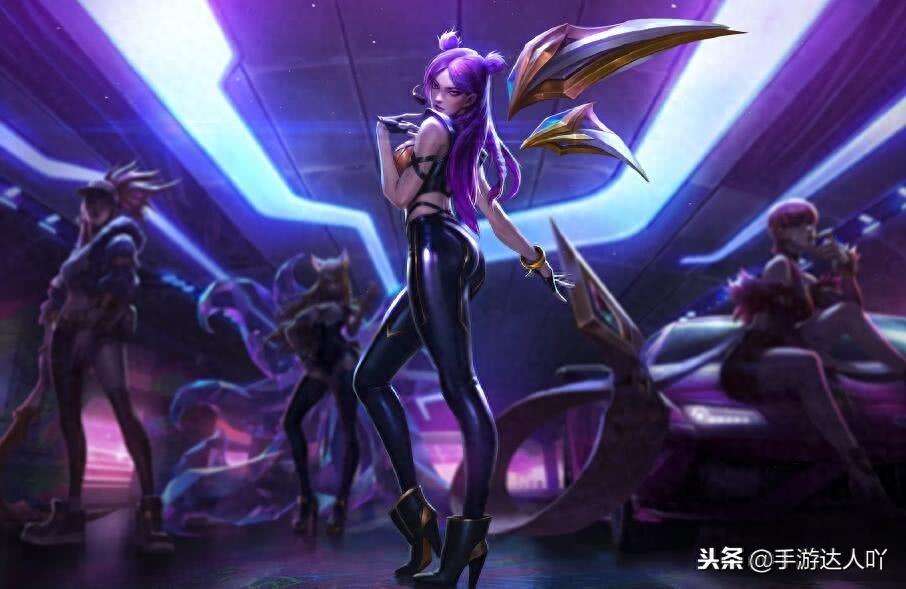 KDA女团皮肤壁纸，KDA女团阿卡丽高清壁纸1920x1080，值得收藏！