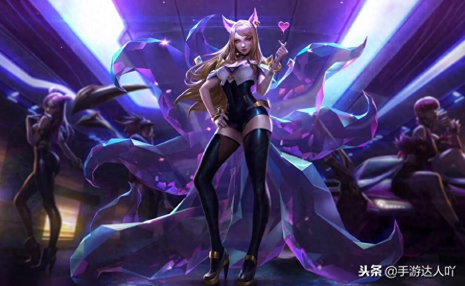 KDA女团皮肤壁纸，KDA女团阿卡丽高清壁纸1920x1080，值得收藏！