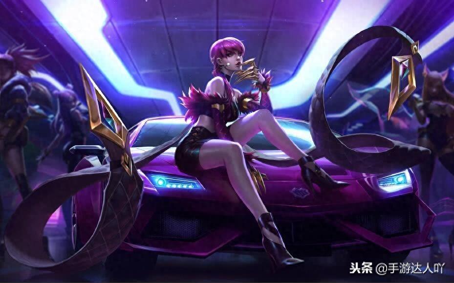 KDA女团皮肤壁纸，KDA女团阿卡丽高清壁纸1920x1080，值得收藏！