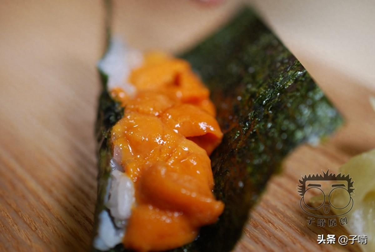 一个海胆手握要卖600元，颜值味道都不错，就是价格有点心疼啊